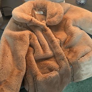 Kids faux fur coat
